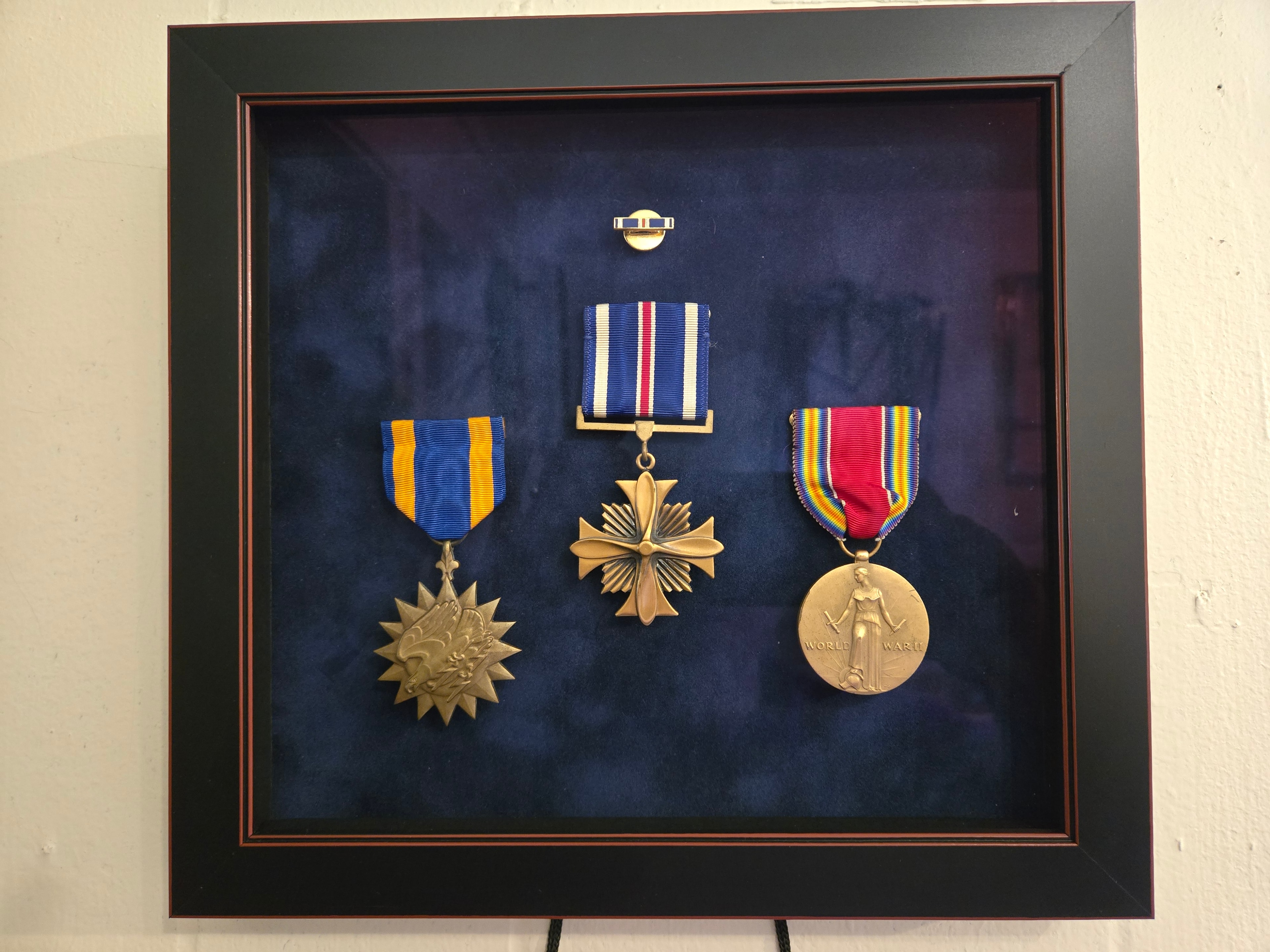 Custom framed military medals and decorations at All That MATTERS